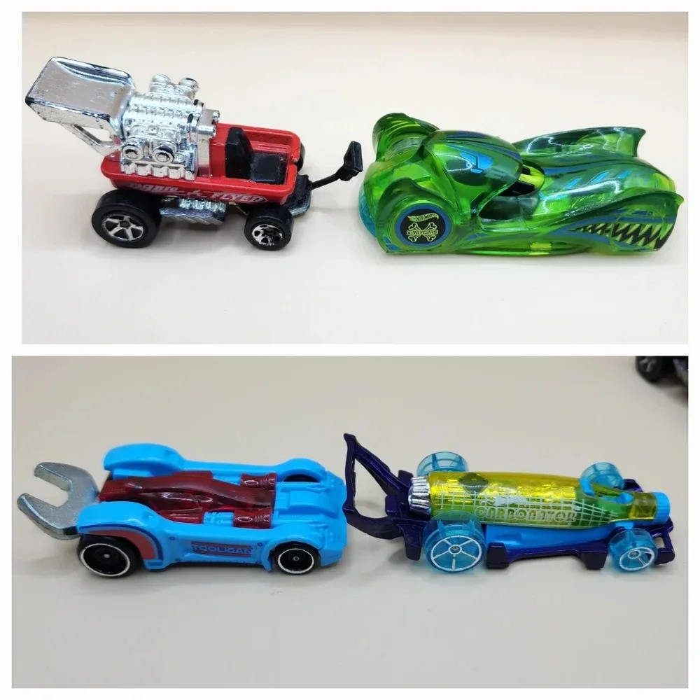 Hot Wheels Diecast 90s 2000s Radio Flyer Wagon Cloak Dagger Tooligan Carbonator